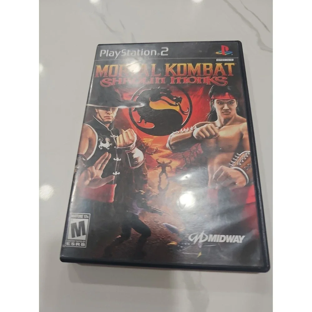 Mortal Kombat: Shaolin Monks PS2 (Sony PlayStation 2, 2005) Complete CIB TESTED
